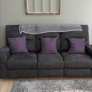 KIRKLANDS 17 x 15 Pillows - Set of 3 - Dark Plum